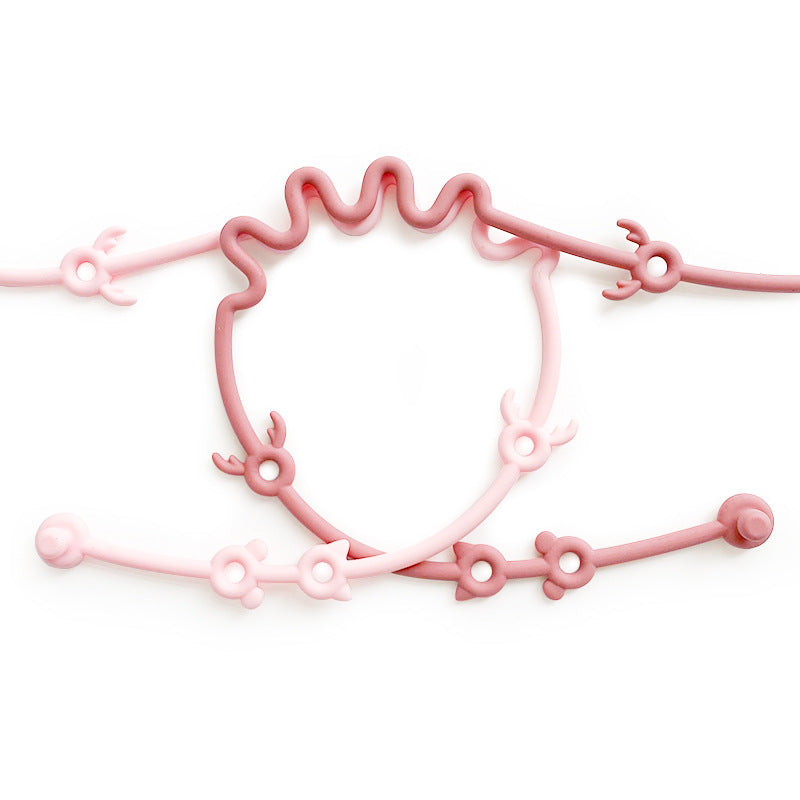 Wholesale Pacifier Anti-lost Chain Silicone Baby Supplies