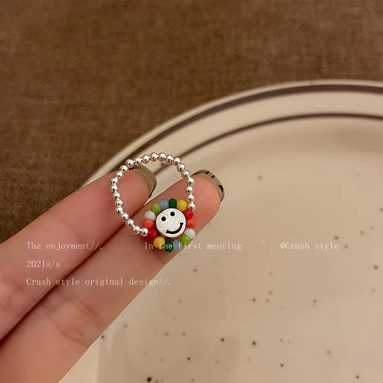 Anillos de cuentas coloridos al por mayor