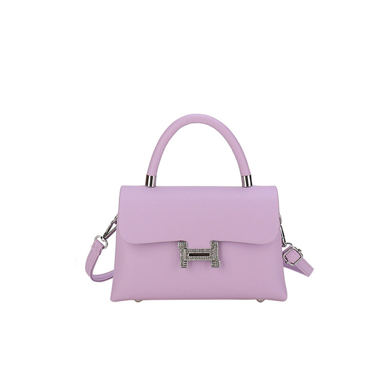 Wholesale Fashion Diamond Buckle Women's Crossbody Handbag Shoulder Bag