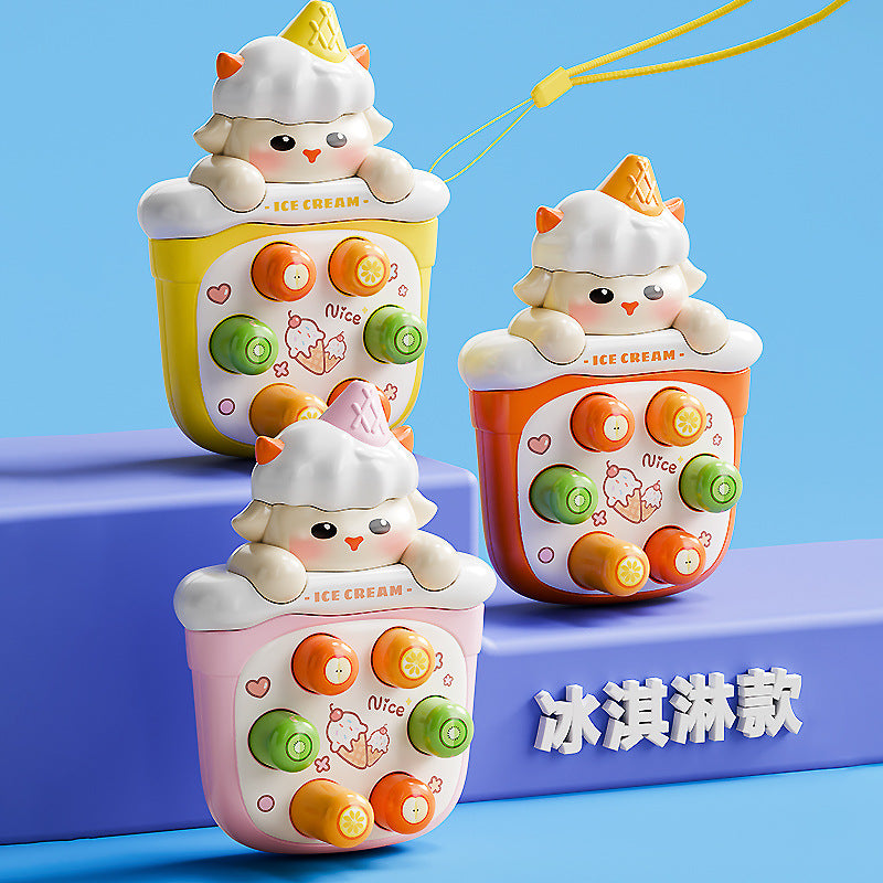 Wholesale Handheld Whack-a-mole Children's Pressing Fun Parent-child Interactive Baby Early Education Educational Finger Pressing Toy