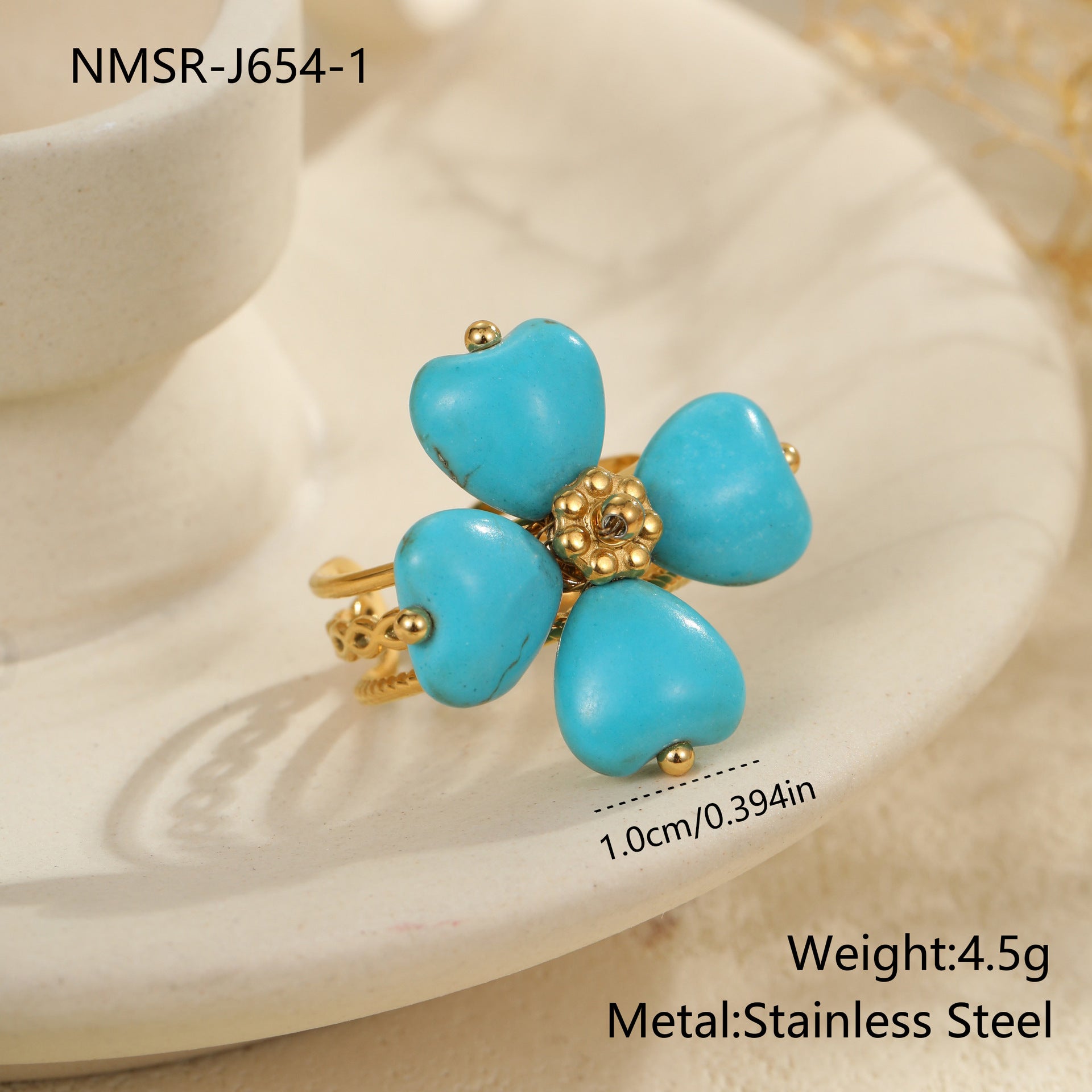 Wholesale Turquoise natural stone Necklace Set