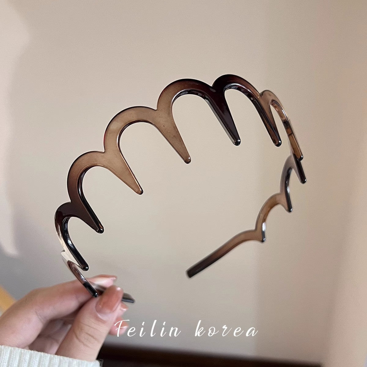 Wholesale No ear bone glasses acetate headband thin headband