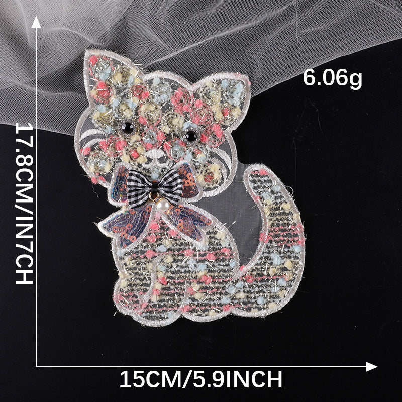 Wholesale Lace bow hairpin accessories headdress brooch embroidery DIY
