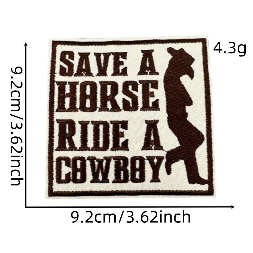 Wholesale Western Boy Denim Patch
