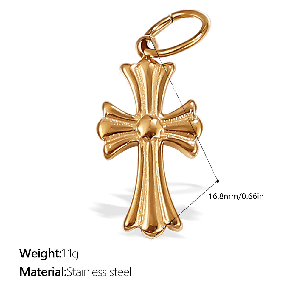 Wholesale Stainless Steel Cross Pendant Necklace