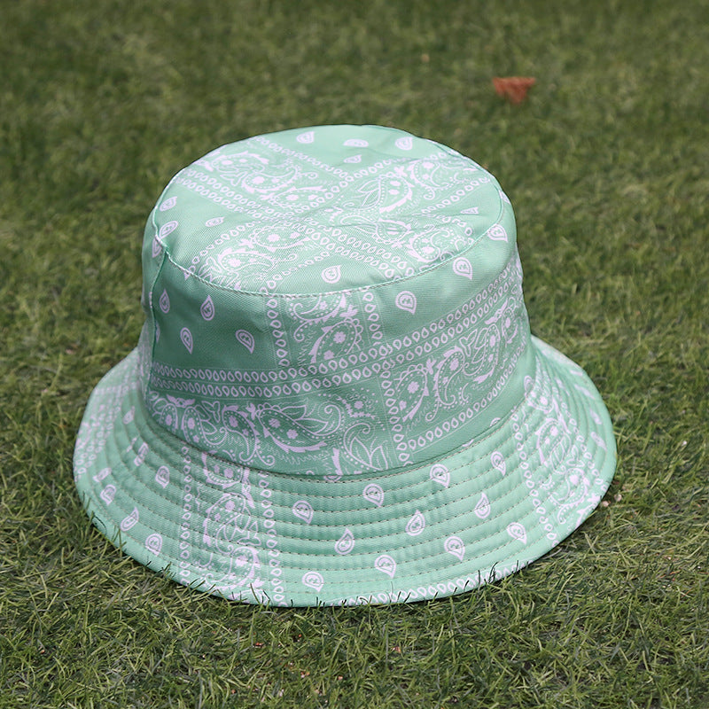 Wholesale 2023 Summer New Cashew Flower Polyester Bucket Hat