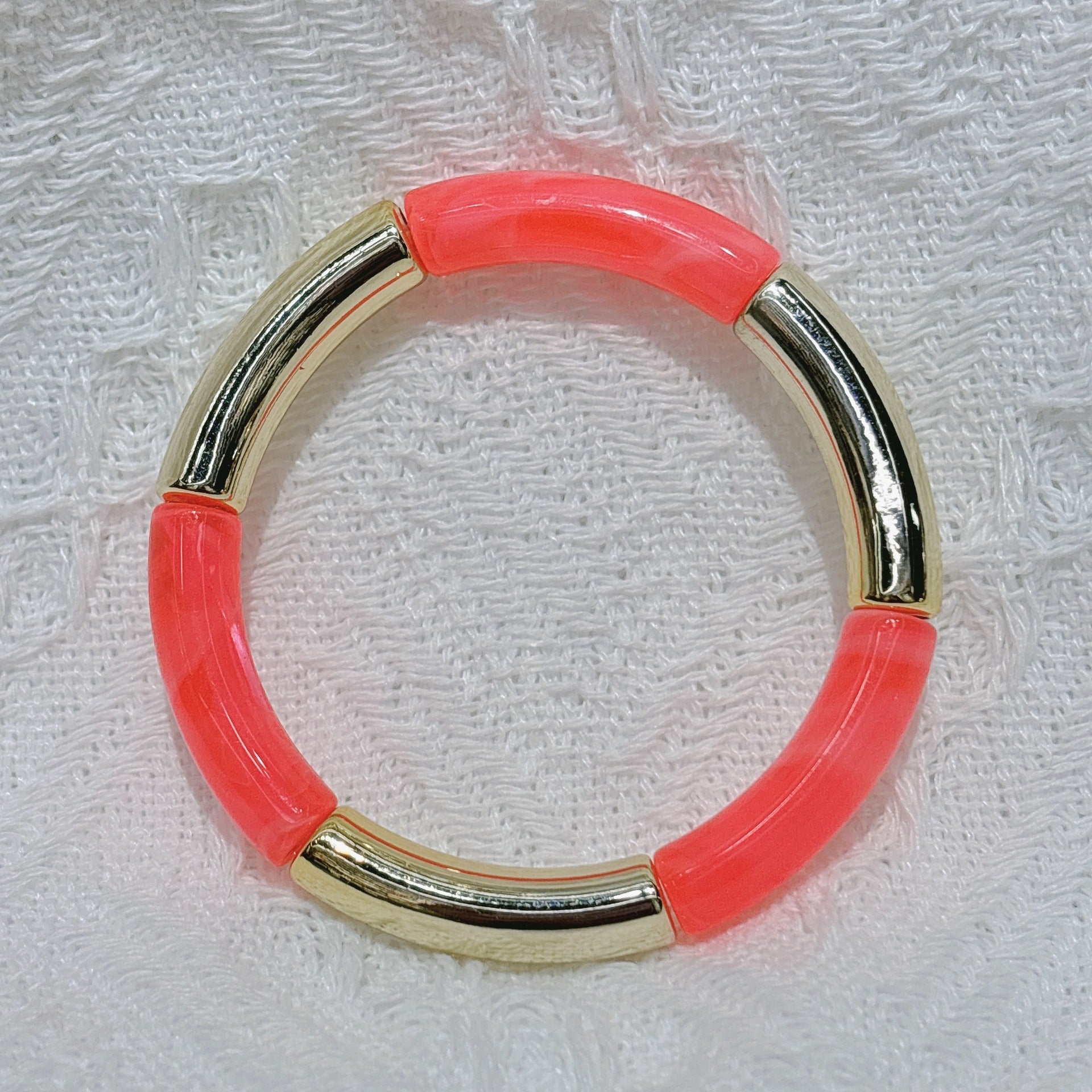 Wholesale  Fashion Creative Tube Beads Elastic Bracelet