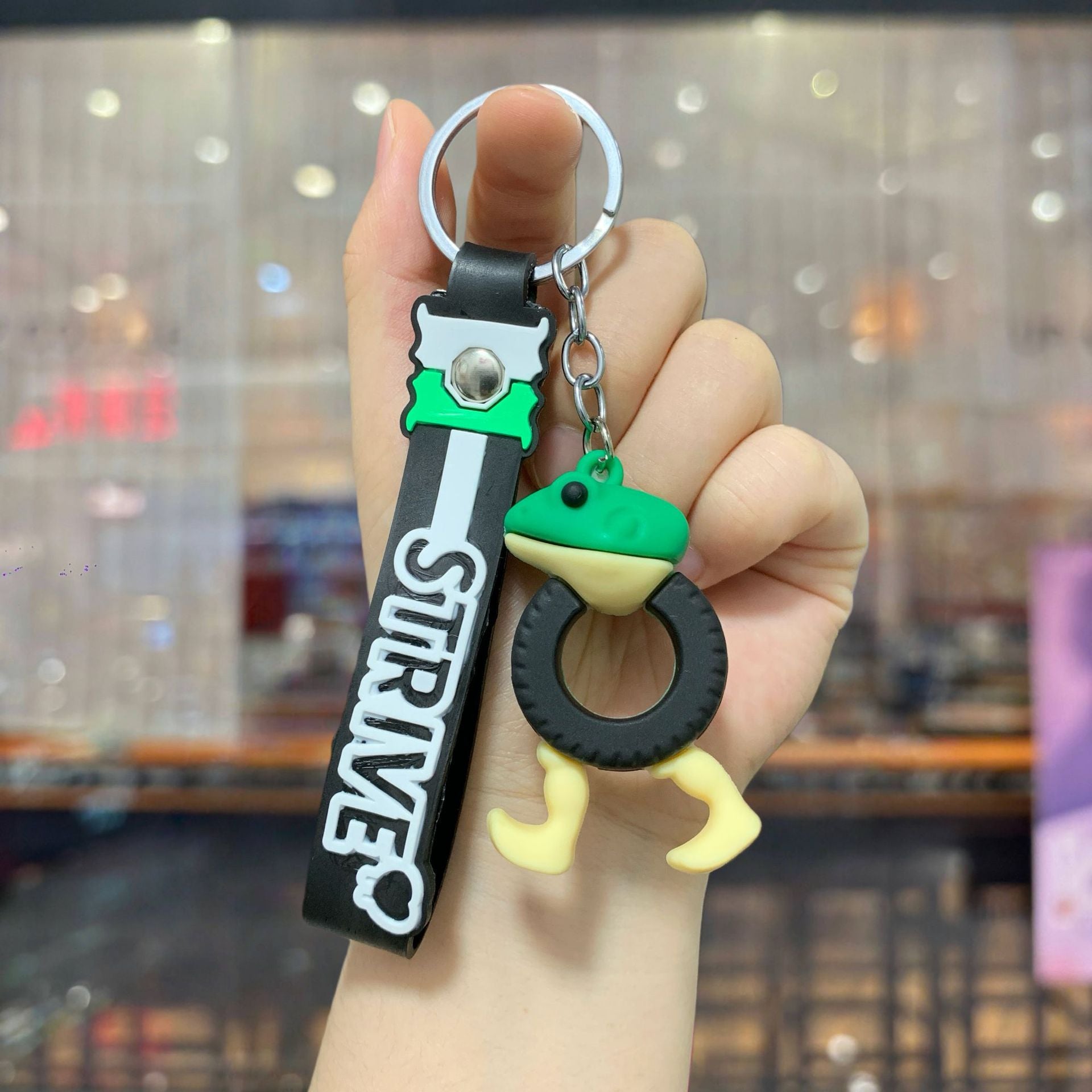 Wholesale Cute cartoon diverse animal Cute Keychain OLY Exclusive