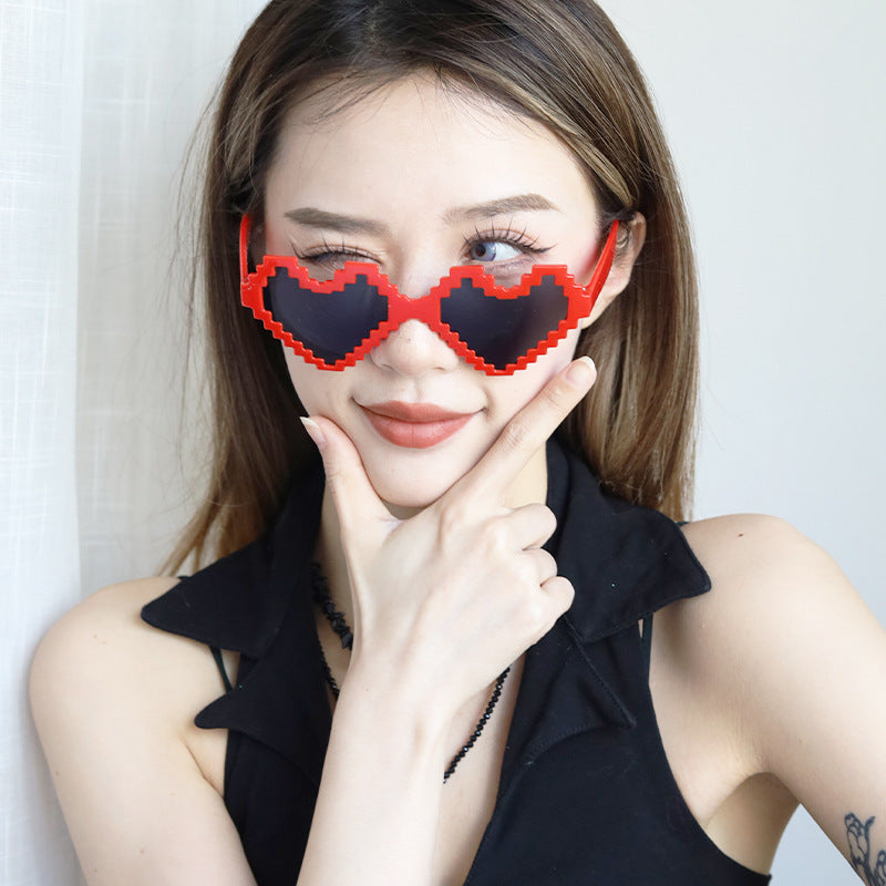 Wholesale Valentine's Day Party Funny Decoration ABS Glasses