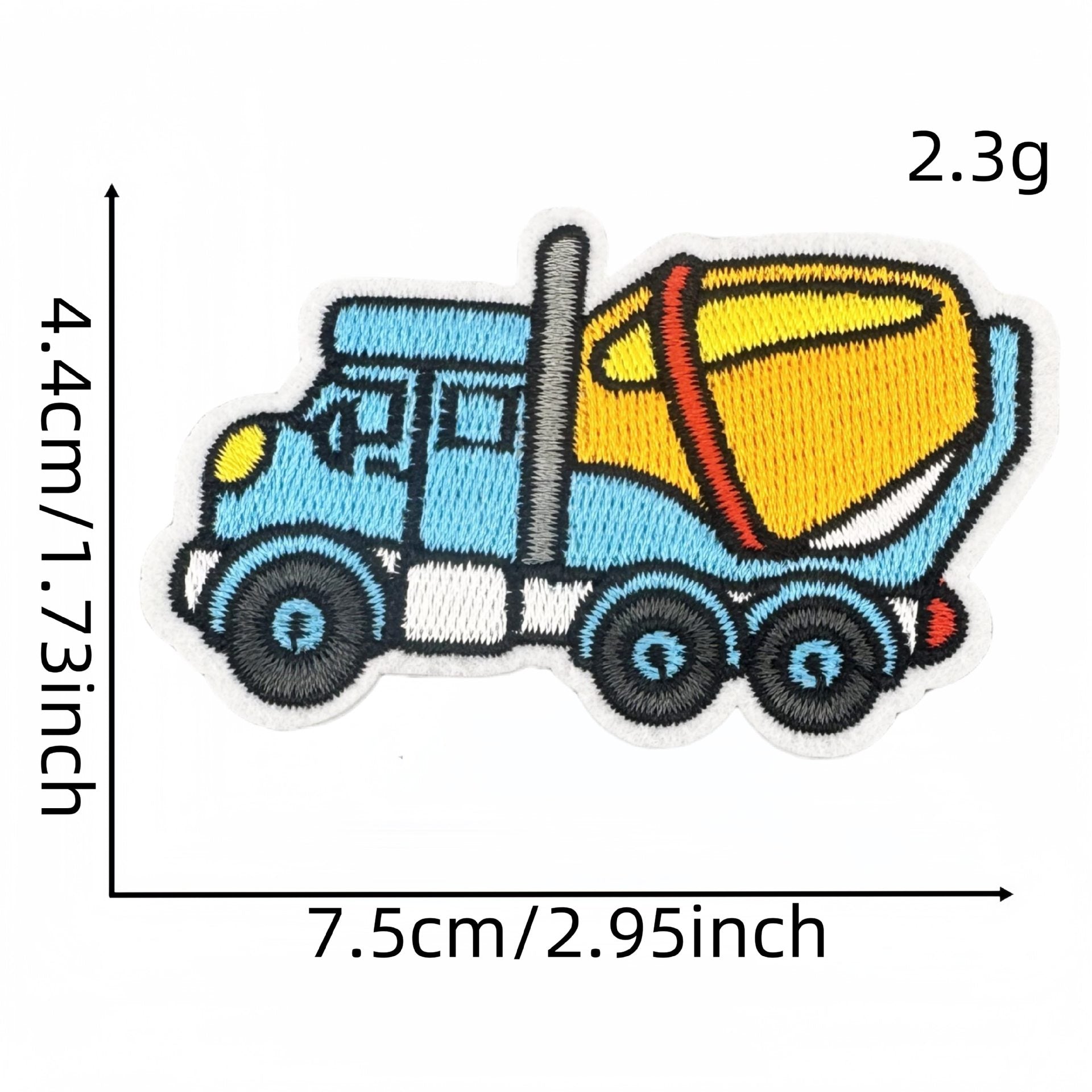 Wholesale Transportation cartoon car embroidered patch