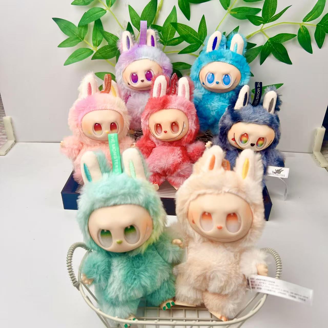 Wholesale Cute Cartoon Plush Monster Keychain