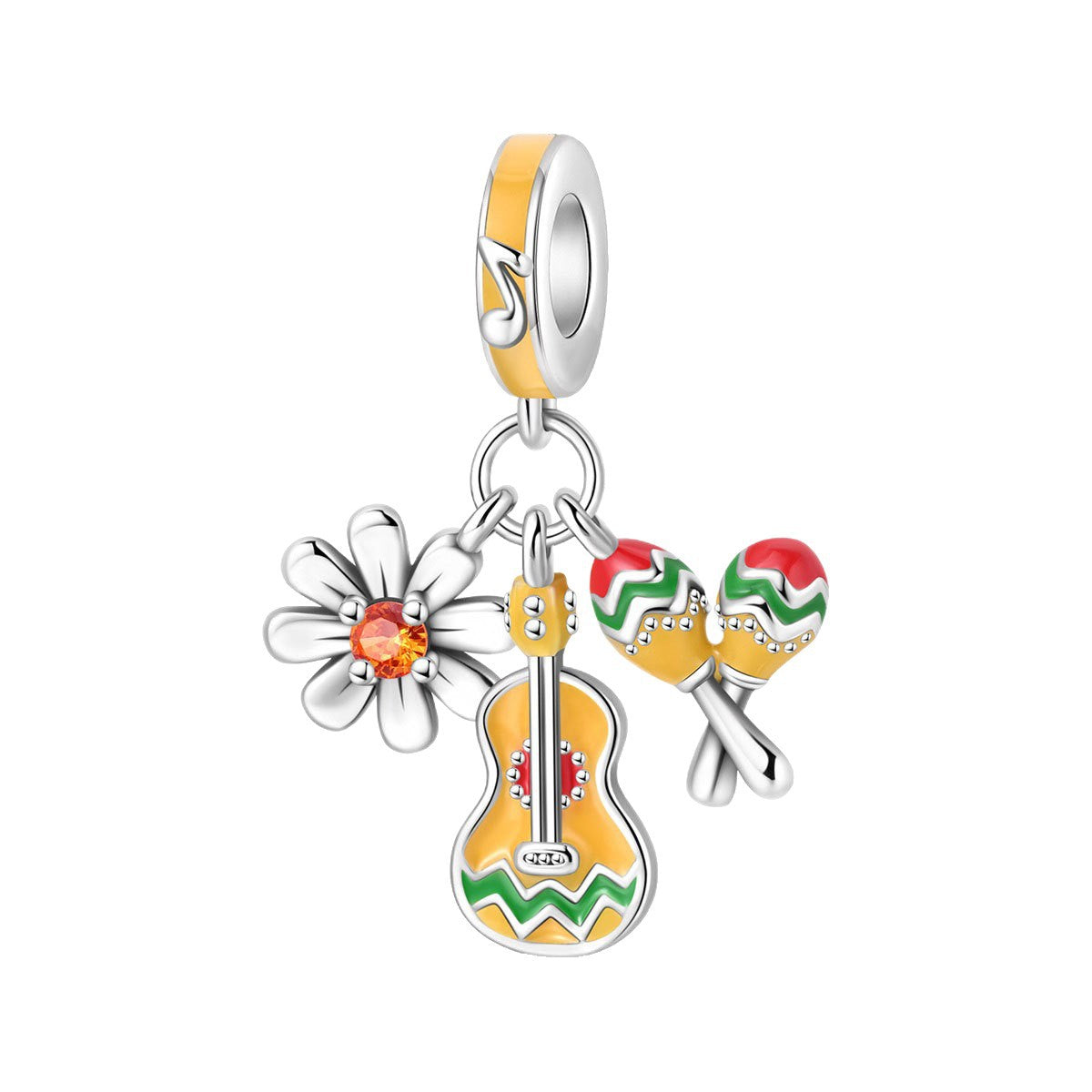 Wholesale Feather Fireworks Mask Charms