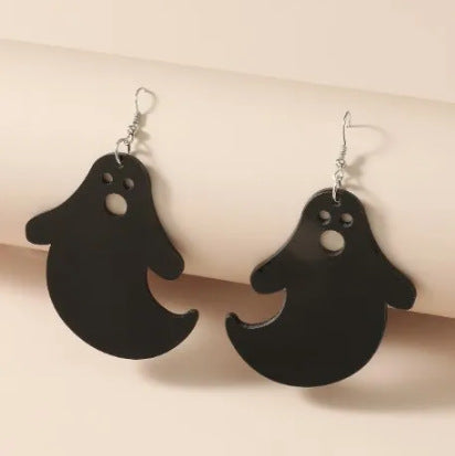 Wholesale Christmas Pumpkin Ghost Magic Boiler Earrings