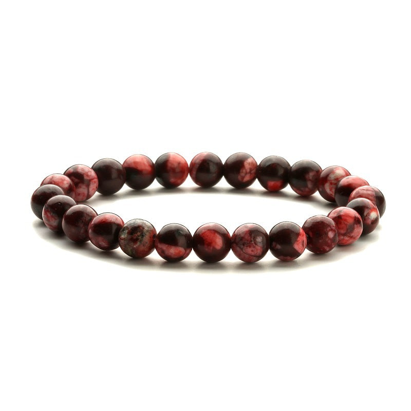 Wholesale Colored Natural Stone Agate Bracelet