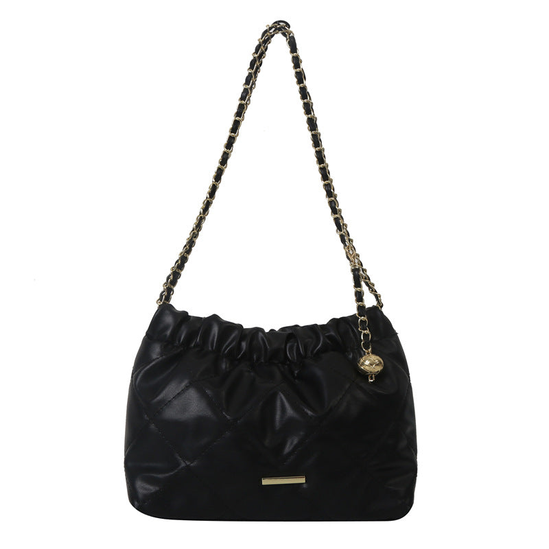 Wholesale New Fashion Casual Diamond Chain Shoulder Bag