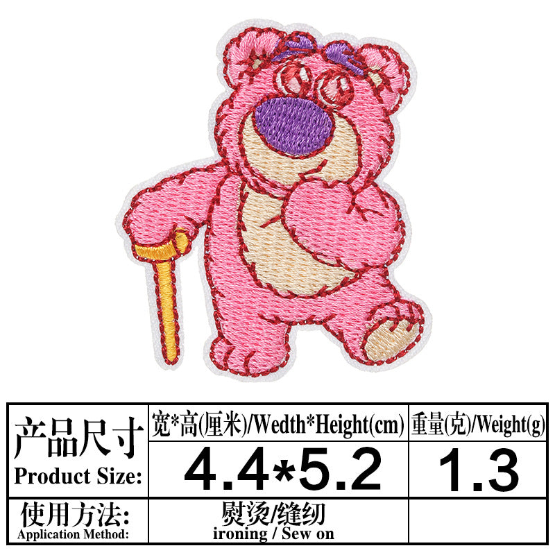 Wholesale cartoon cloth stickers cute DIY patch OLY Exclusive