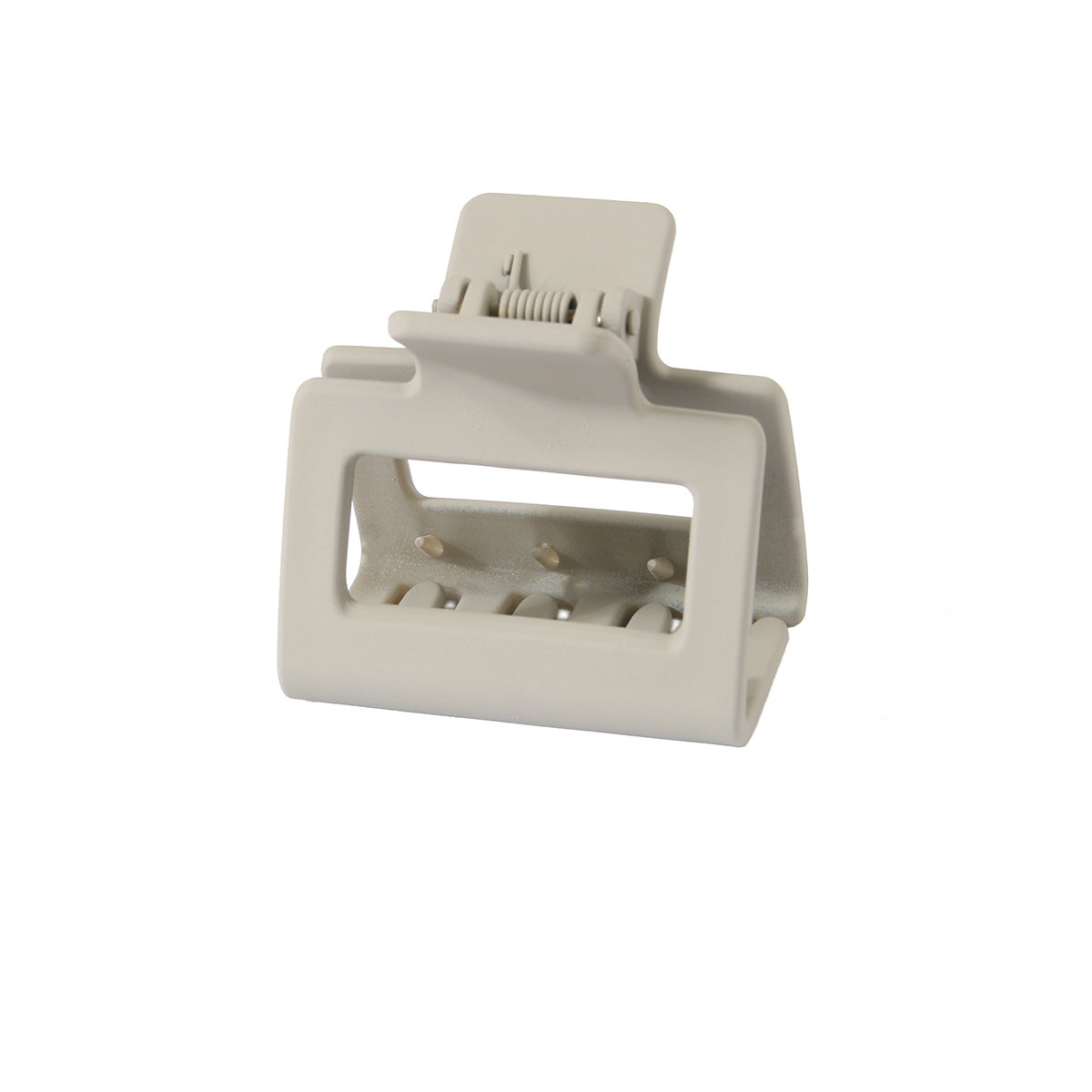 Wholesale 5CM Square Frosted Resin Hair Clips