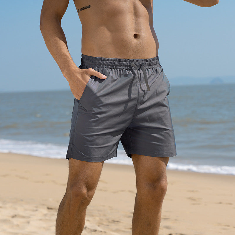 Wholesale Quick Dry Four Points Plus Size Casual Polyester Swimwear Shorts