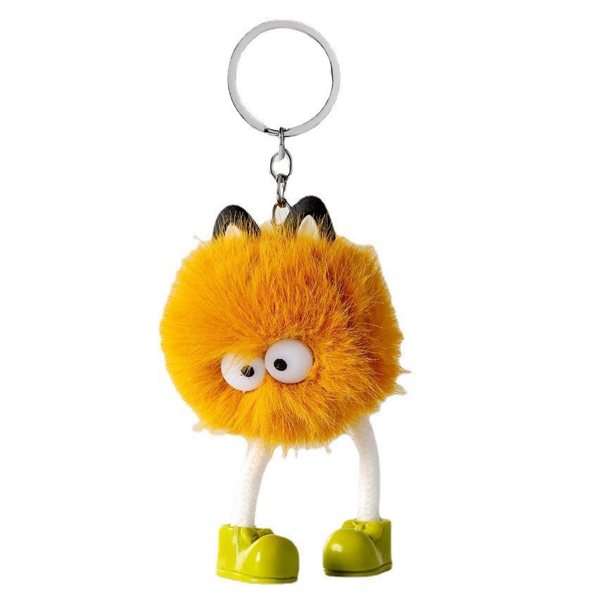 Wholesale Cartoon Small Monster Animal Plush Keychain