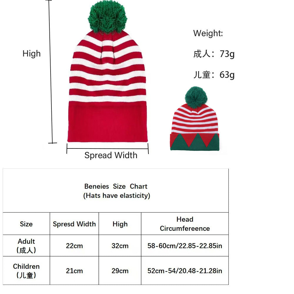 Wholesale Autumn/Winter Christmas Woolen Hat