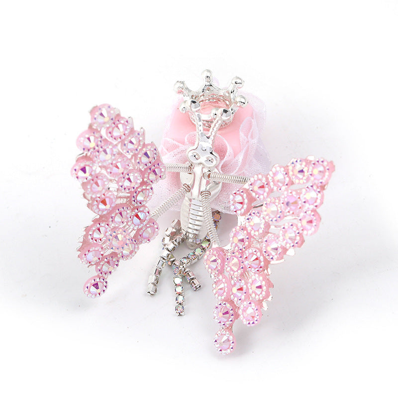 Wholesale 10pcs Heavy Industry Diy Rhinestone Wings Butterfly Beads