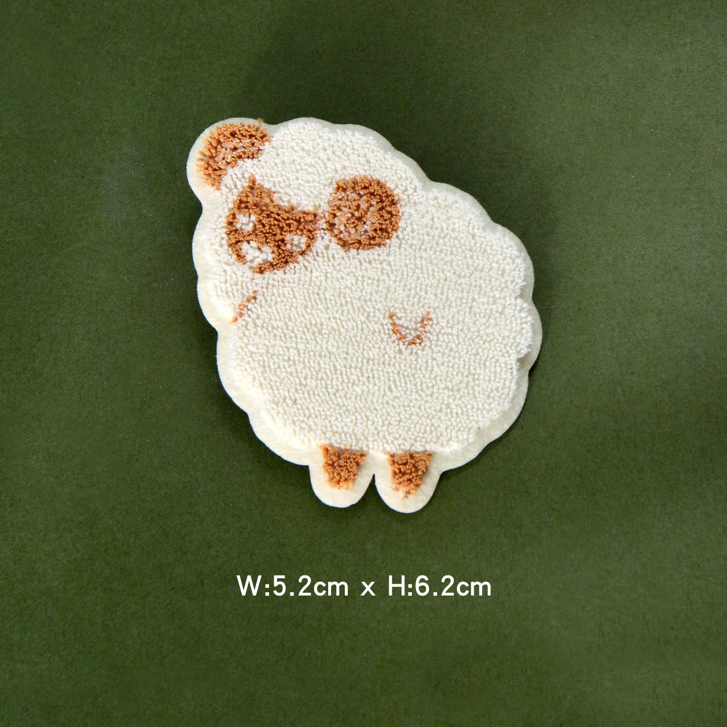 Wholesale Chic Embroidered Cartoon Sheep Patch Plush DIY Badge For Towel And Clothing Decoration