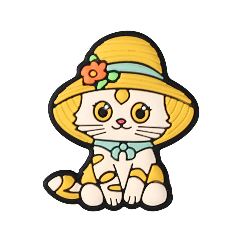 Wholesale 20pcs Kitten Baby Cartoon Pacifier Anti-chain DIY Beading