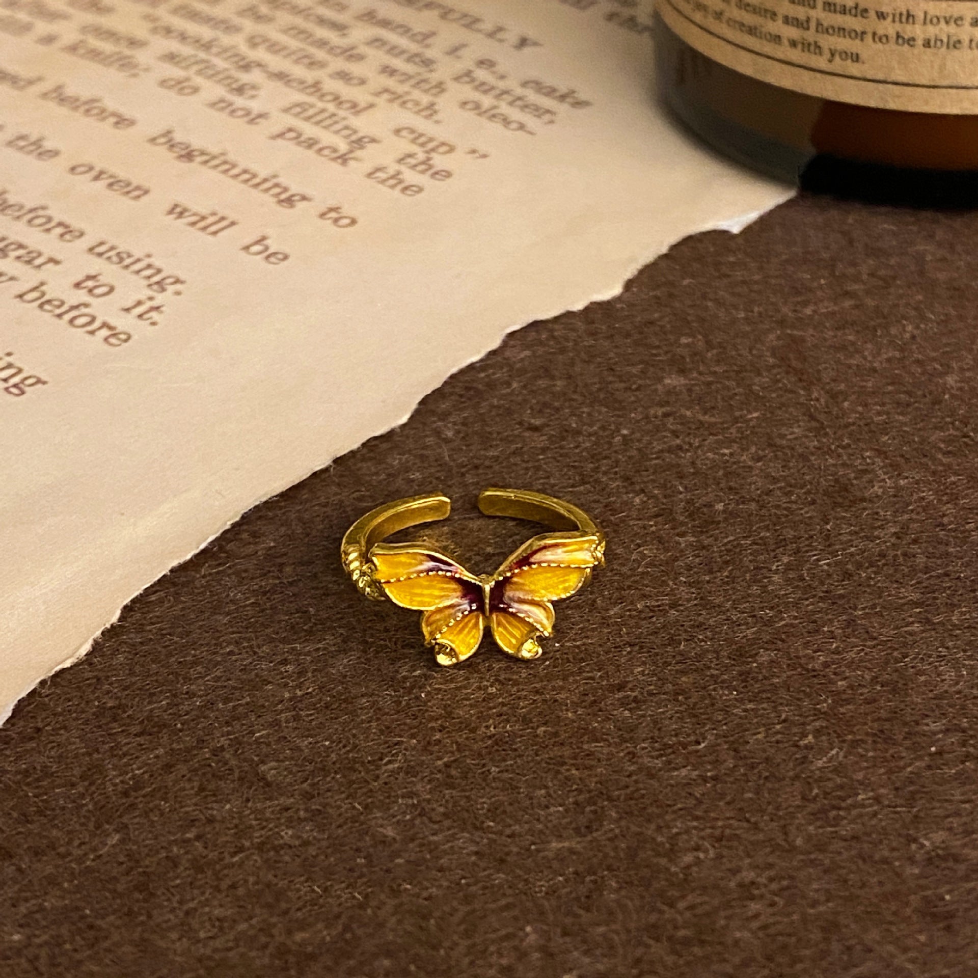 Wholesale Rainbow Tourmaline Ring Fashion Multi-Treasure Beaded Ring