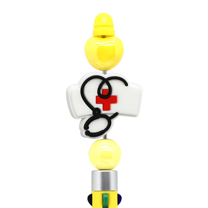 Wholesale Random 100pcs/pack  Medical Cartoon Beads Focal Beads