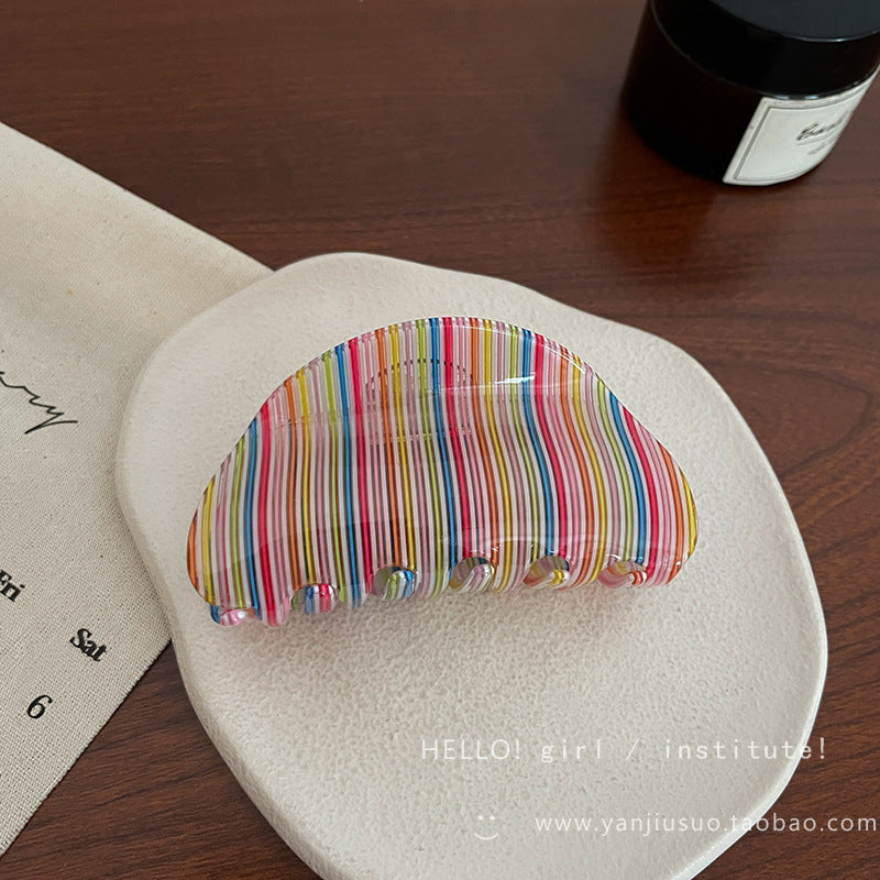 Wholesale Tulip Cherry Clamp Premium Handbag Cute Dalmatian Shark Clip Hair Accessories