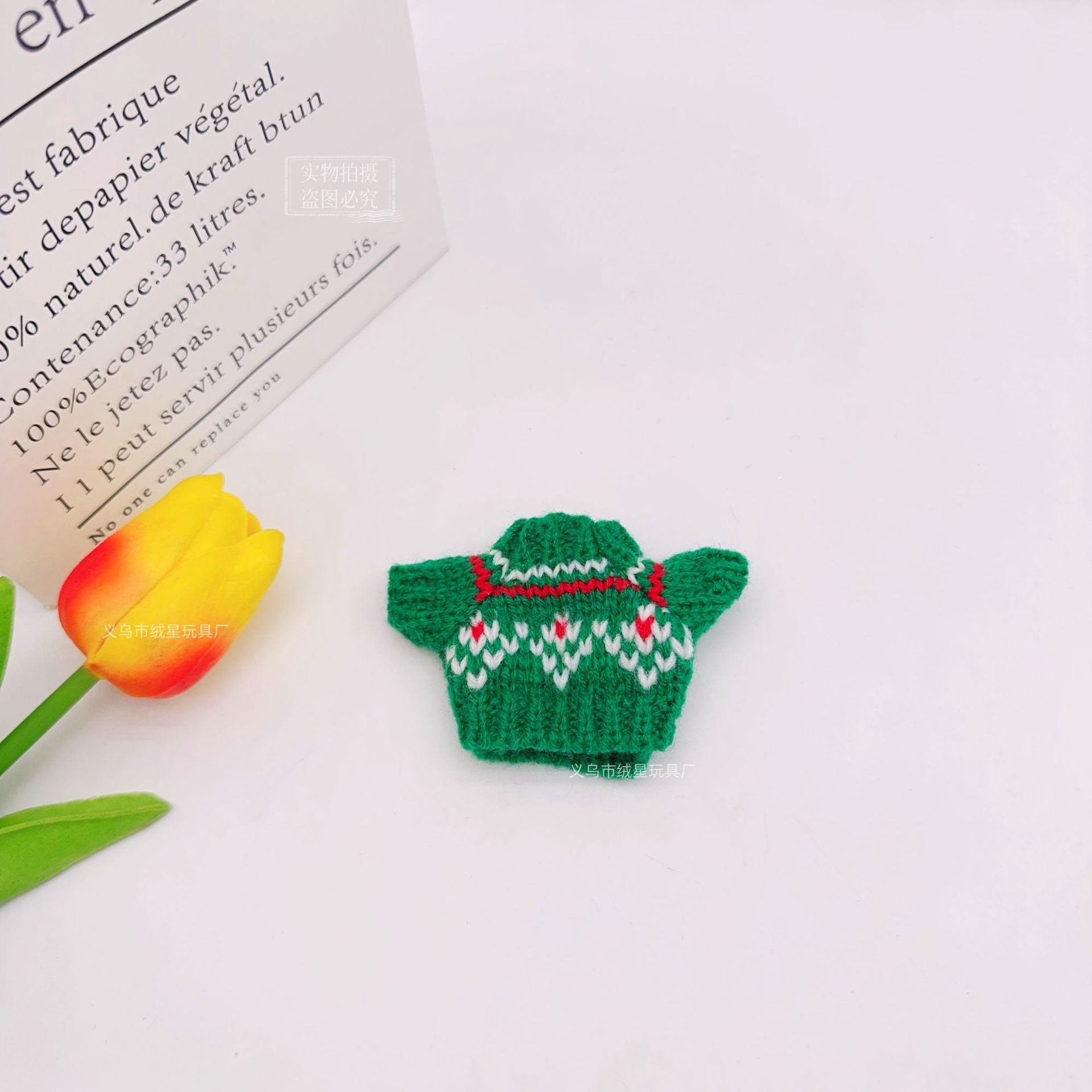 Wholesale Creative Cotton Sweater Doll Accessories Little Clothes for Cotton Dolls Dog Leader Costume Toy Series Life Category