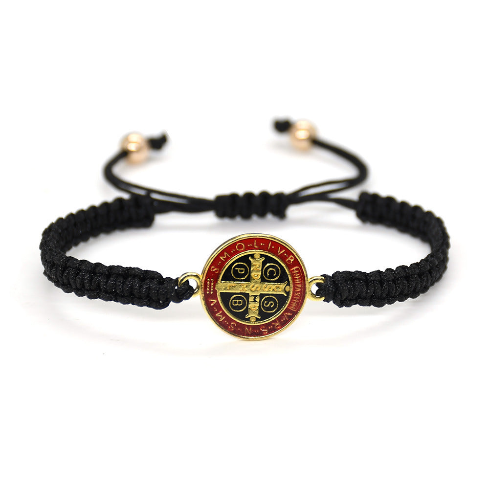 Wholesale Hand-woven Holy Cross bracelet