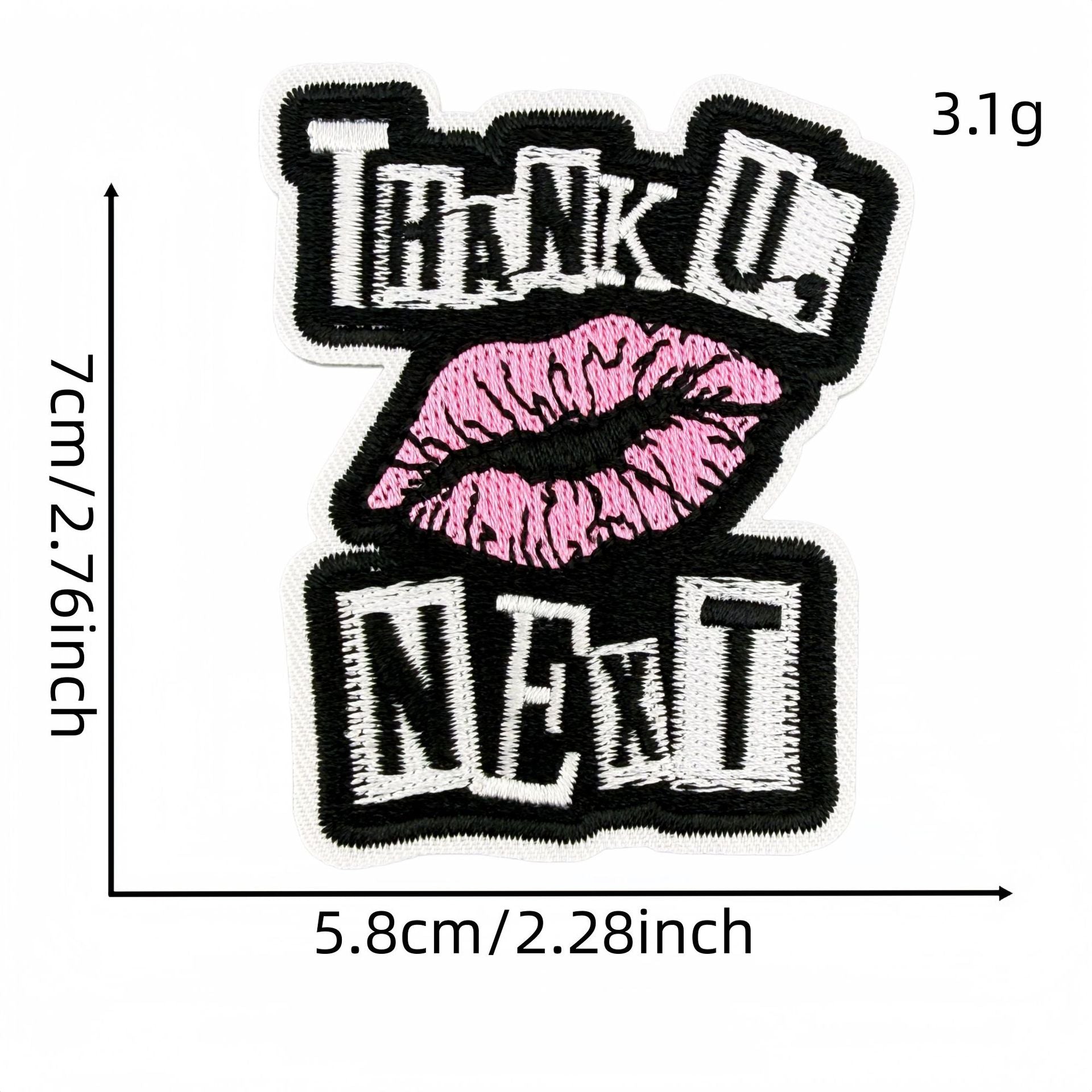 Wholesale Y2K Black Pink Urban Cool Embroidered Patch Set 27Pcs Skull Heart Butterfly DIY Decorative Patches For Clothes Bags Fashion Accessory Gift Resale