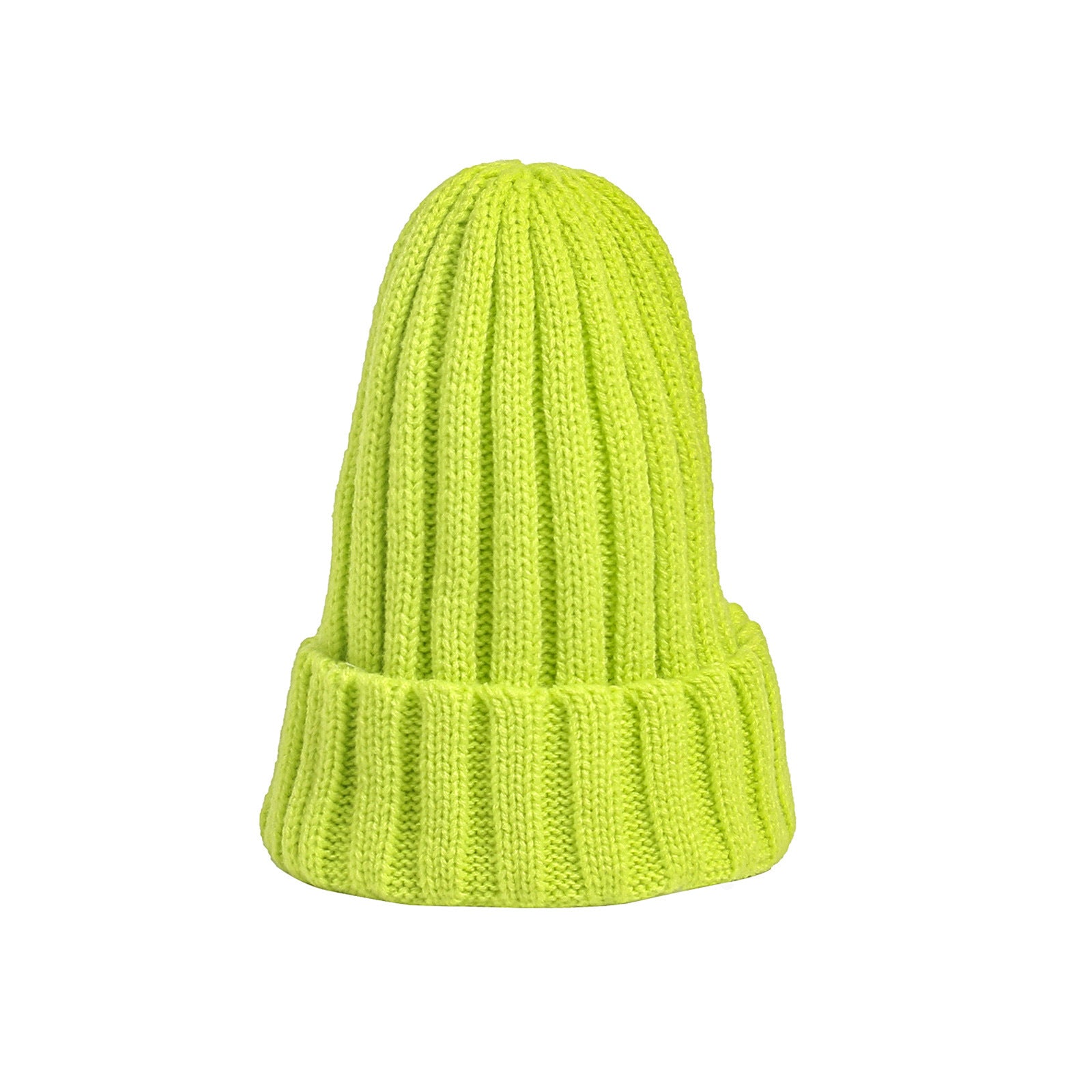 Wholesale Autumn and Winter Wool Hats, Curled Brim Hats, Warm Knitted Hats