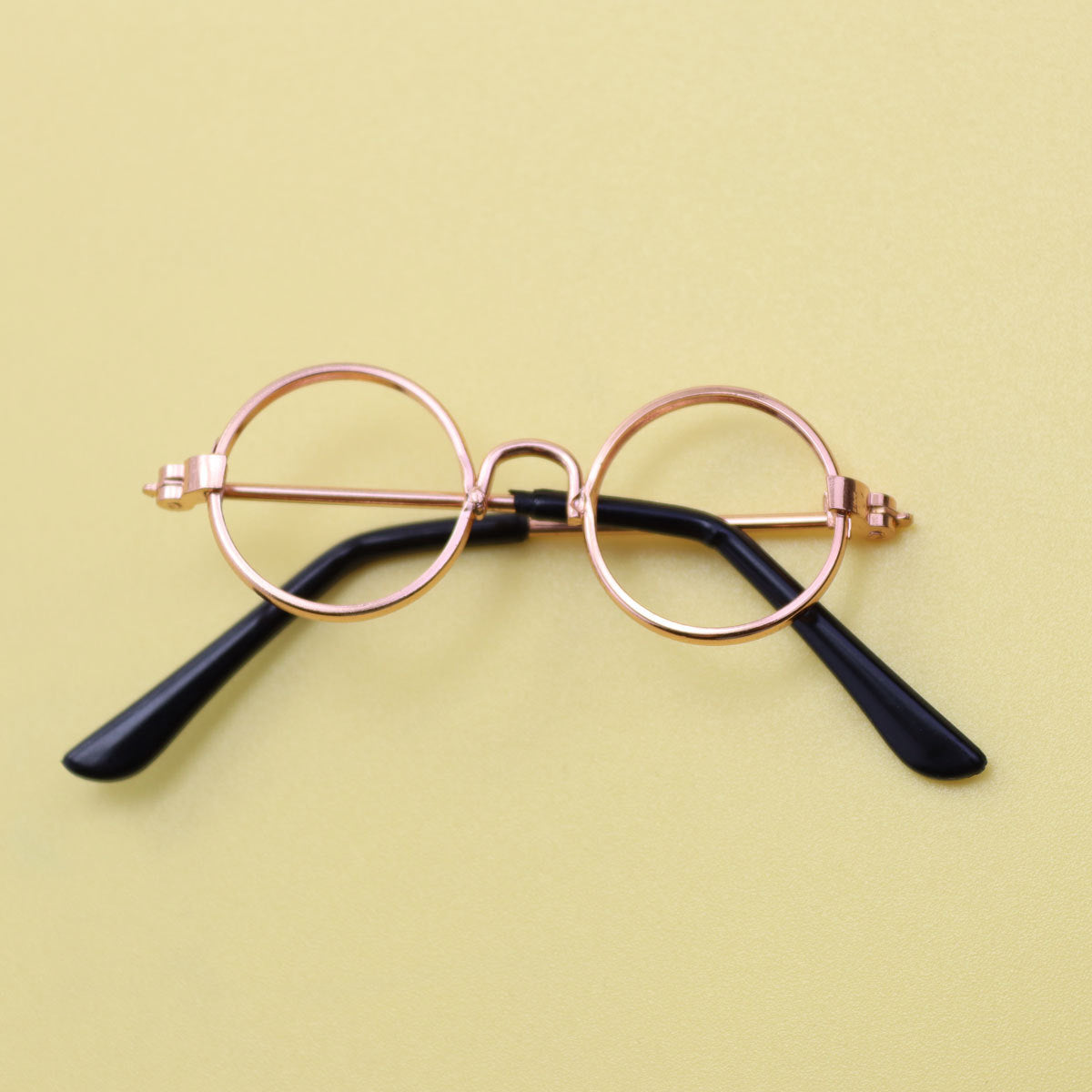 Wholesale  20cm doll pet round frame sunglasses