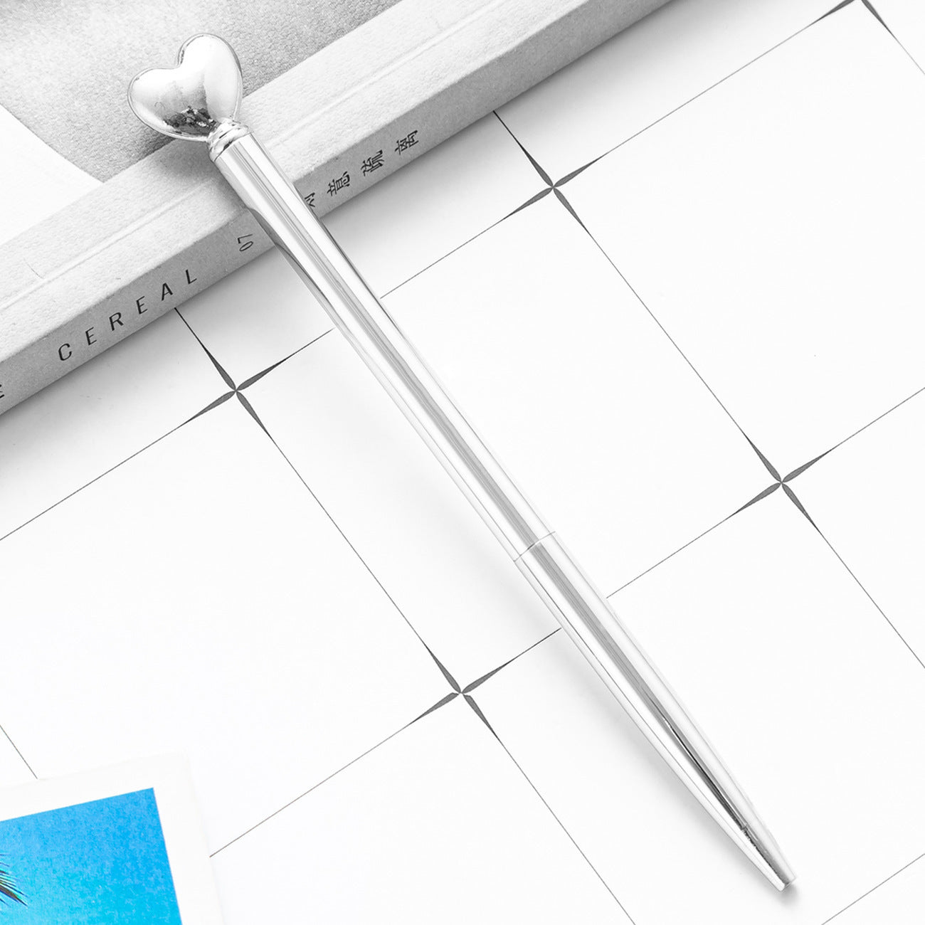 Wholesale Heart-shaped Metal Ballpoint Pens