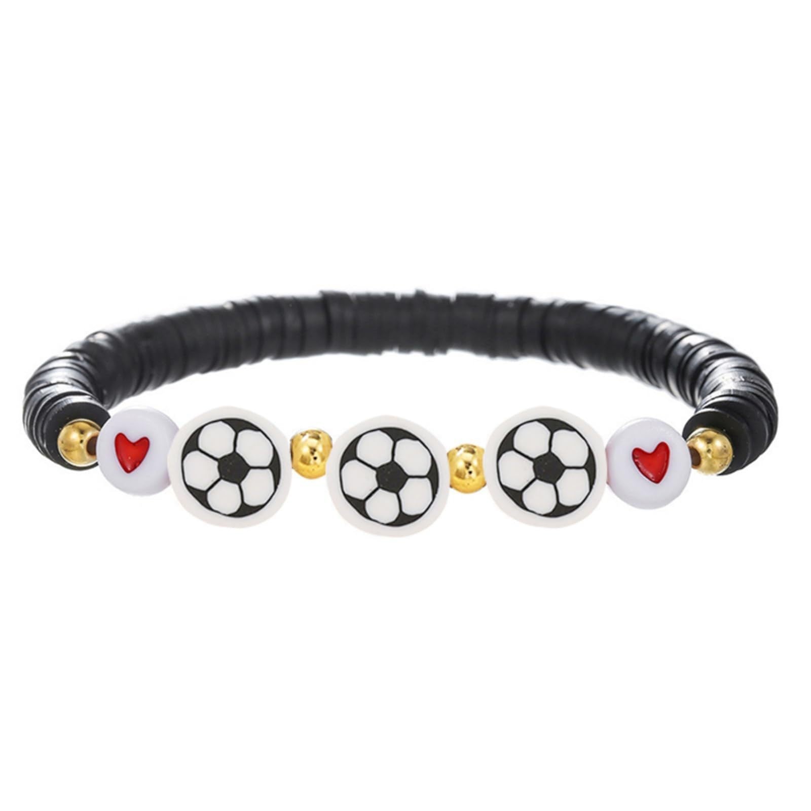 Wholesale Sports Ball Basketball Baseball Football Soft Acrylic Bracelet