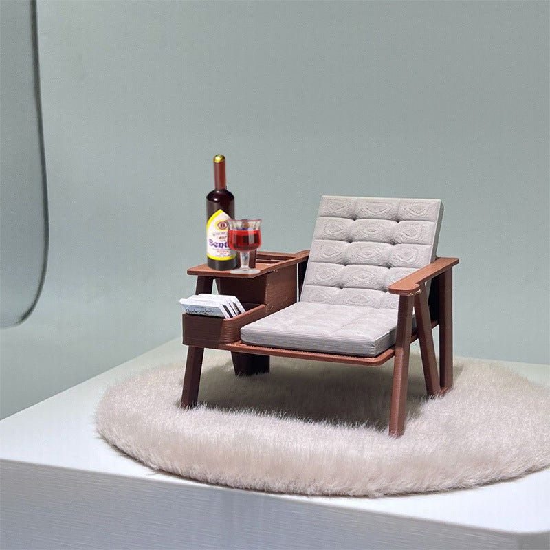 Wholesale  Model Chair Wine Bottle Red Wine Doll Accessories