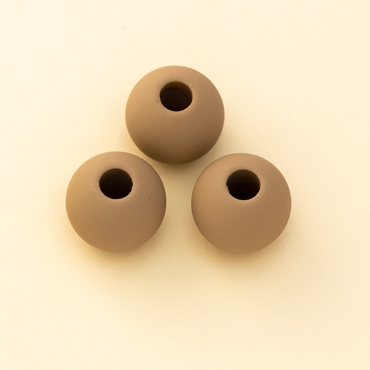 Wholesale 100pcs/pack ABS Matte Round String Beads