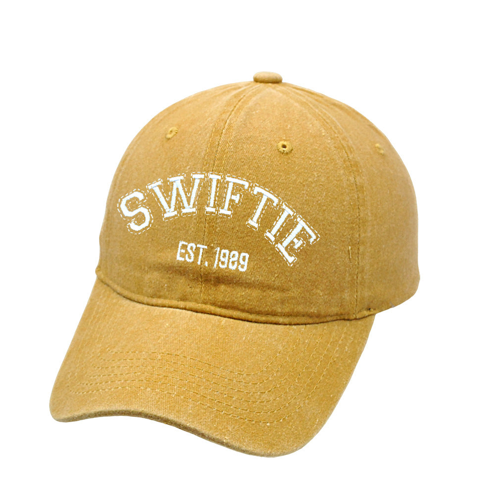 Wholesale Taylor Swift Embroidered 1989 Letters Vintage Baseball Cap