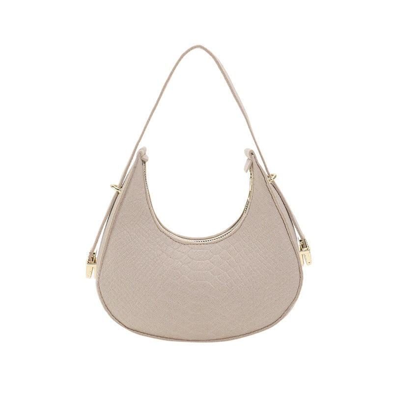 Wholesale Solid Color Plaid Underarm Shoulder Bag Handbag