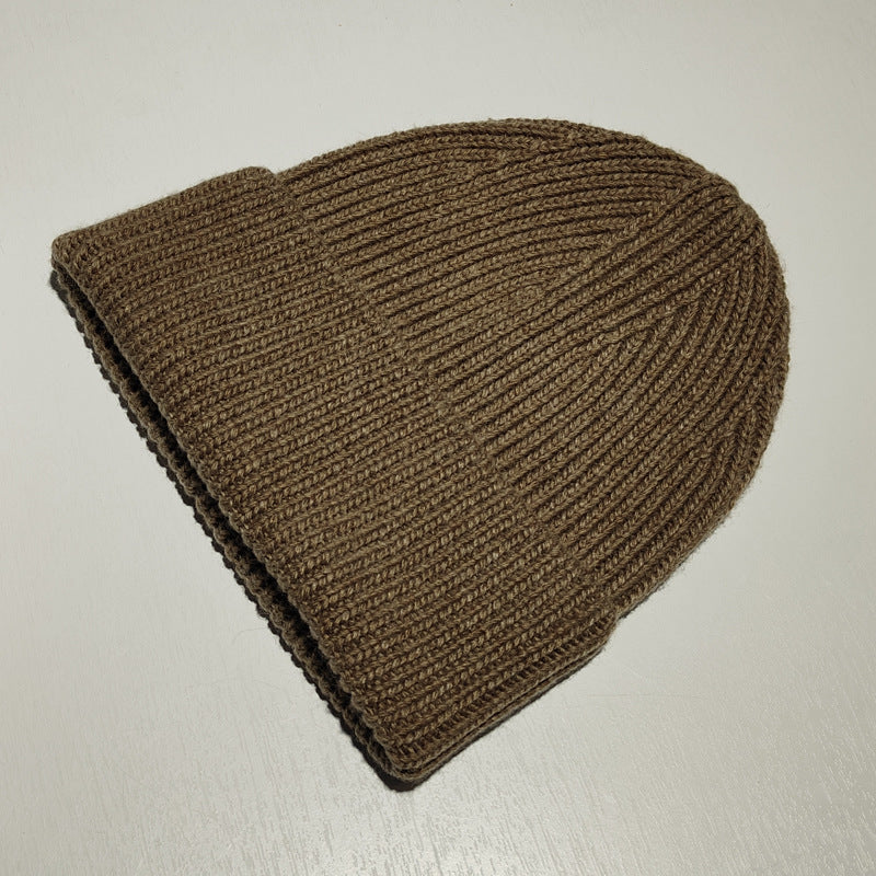 Wholesale Knitted Loose Thick Wool Hat