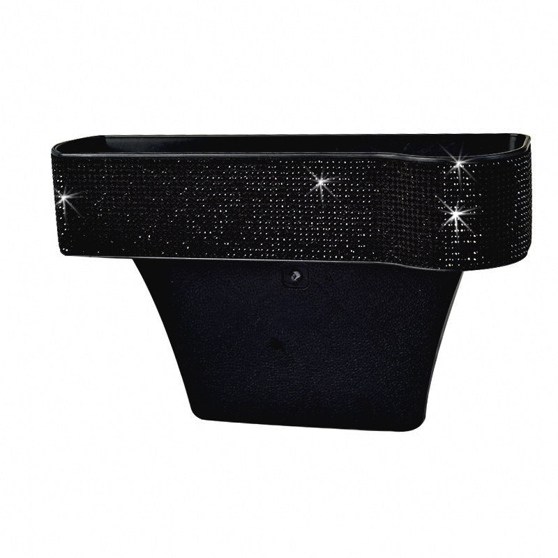 Wholesale Car Seat Gap Diamond Inlaid Plastic Storage Box