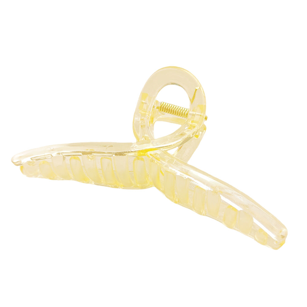 Wholesale Jelly Strap Cross Shark Clip Simple Fashion Back Head Hair Claw