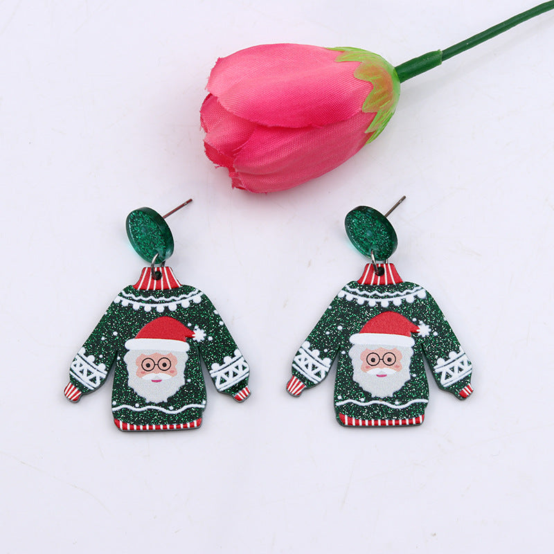Wholesale Christmas Earrings Studs