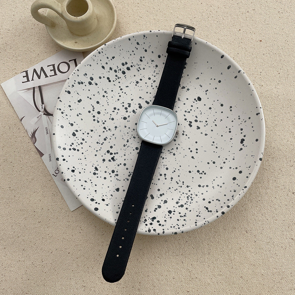 Wholesale Retro Versatile Square Dial Girls' Quartz Wristwatches