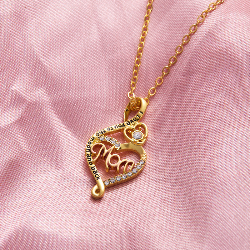 Wholesale mother' s day necklace letter necklace