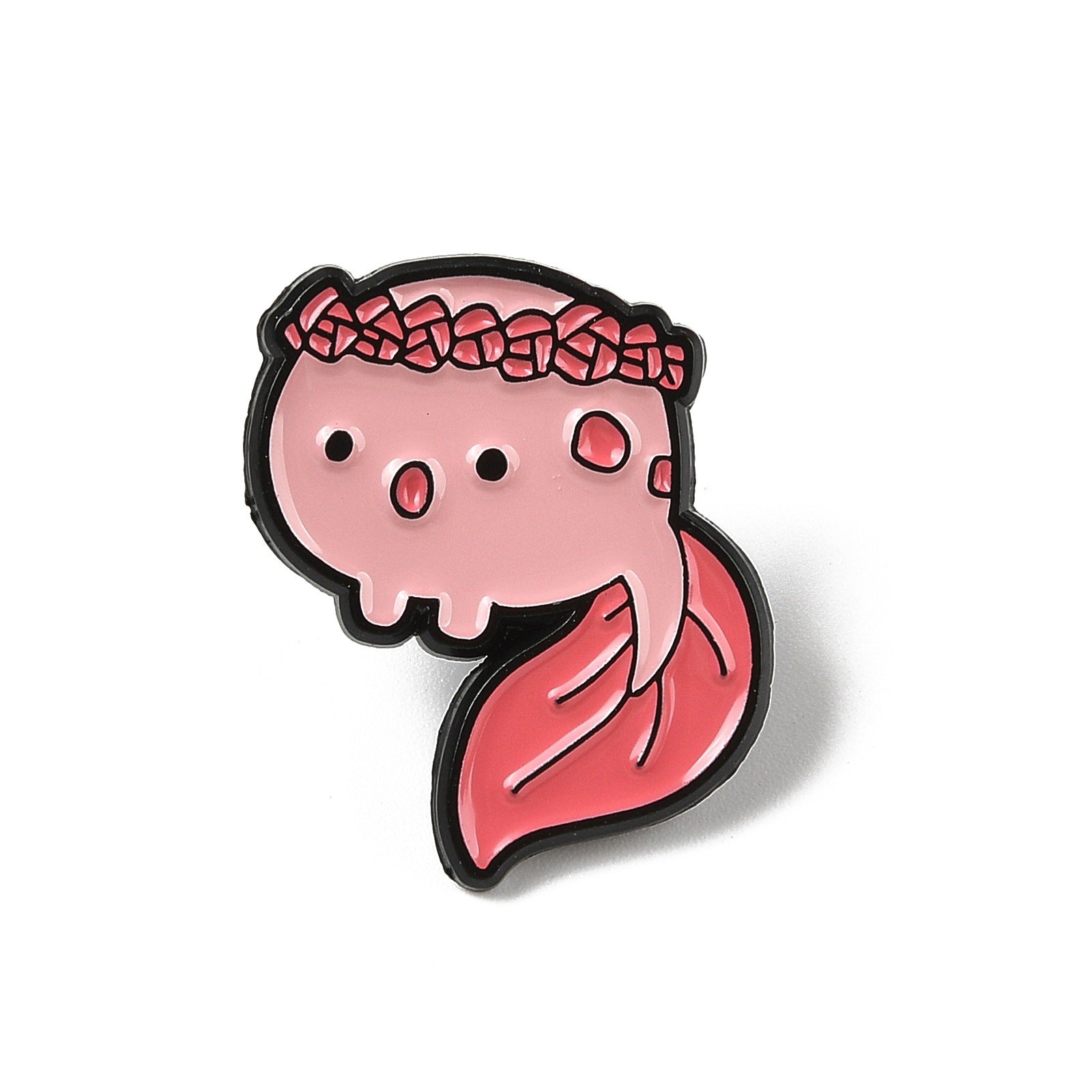 Wholesale Drip oil cartoon flower cat sweet brooch