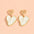 Wholesale Valentine's Day earrings light luxury all-match love heart earrings drop oil Diamond-Embedded Multi-style Valentine's Day earrings