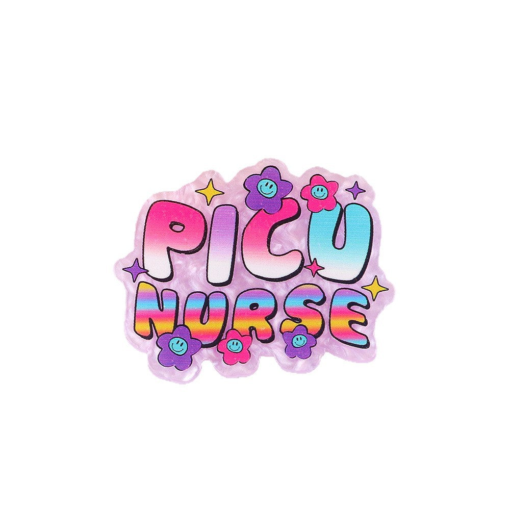 Wholesale 10pcs Cute Cartoon Character Acrylic Flatback Charm